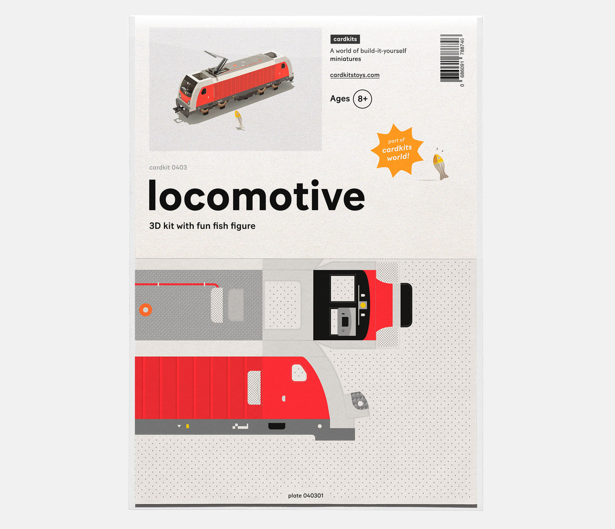 locomotive – Cardkits Toys
